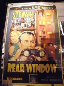 Rear window poster