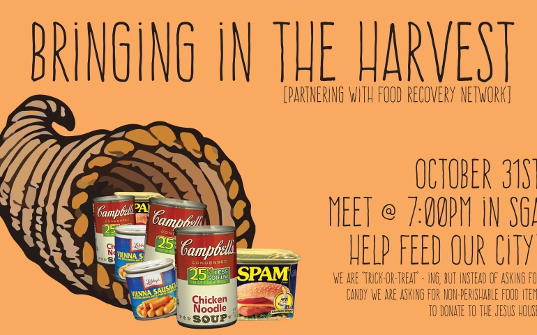 Help Feed The Hungry This Halloween By Bringing In The Harvest