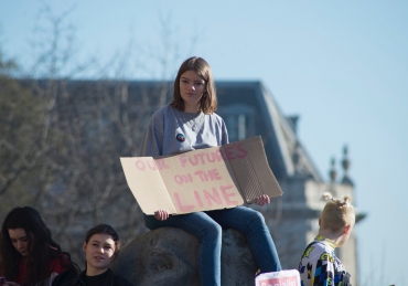 “Whose future? Our Future” High Schoolers Protest for Climate Change Action