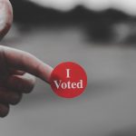 "I Voted" sticker