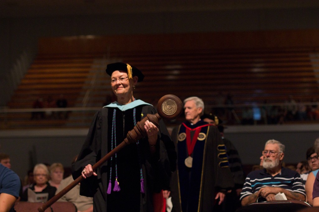 Neuenschwander honored as Mace Bearer The Echo