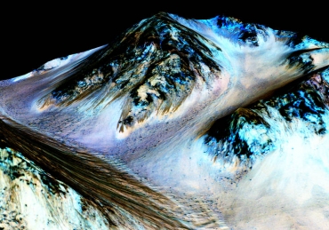 Flowing Water Found on Mars