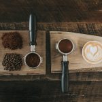 Coffee on a slab