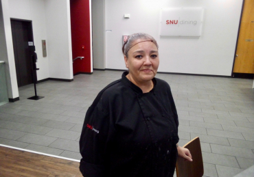 Getting To Know a Returning SNU Cafeteria Cook: Marsha Britt